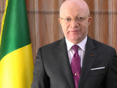 Visite de Anatole Collinet Makosso, Premier ministre congolais,